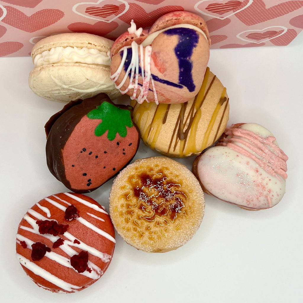 Valentines Day Macaron Set