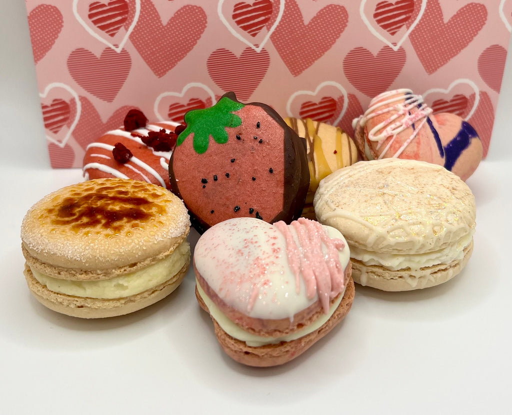 Valentines Day Macaron Set